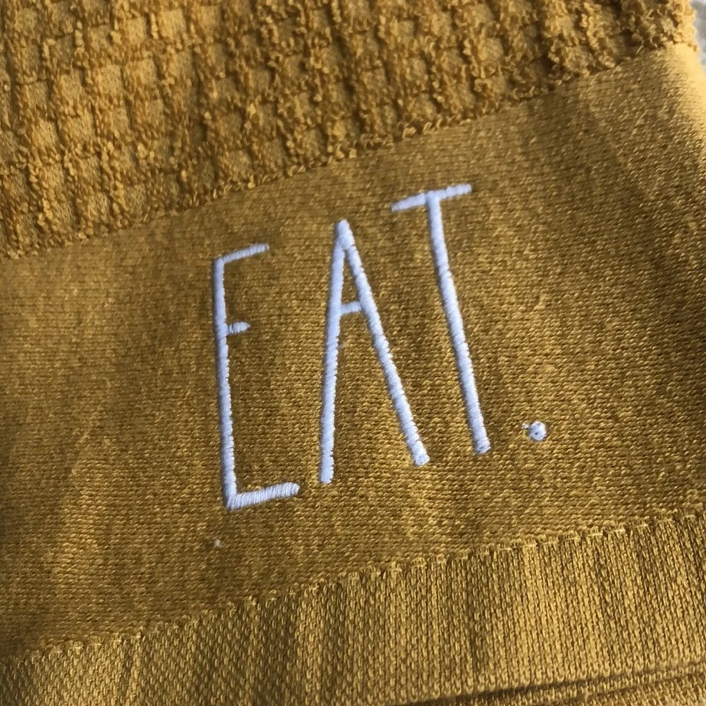 Rae Dunn EAT DRINK kitchen towels